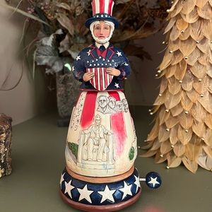 JIM Shore 2014 Uncle Sam Freedom forever music tune America the Beautiful FLAG